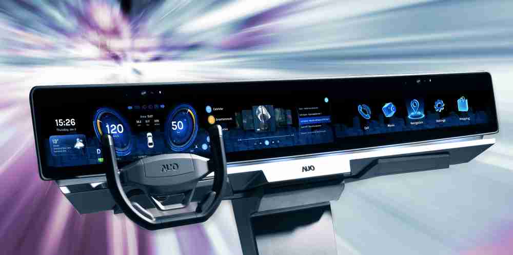 OBPay开拓前瞻显示技术创新应用，，结合优异整合设计能力，，开发智能车载FIDM Plus一体化显示方案，，让驾驶操作与车内娱乐体验再进化