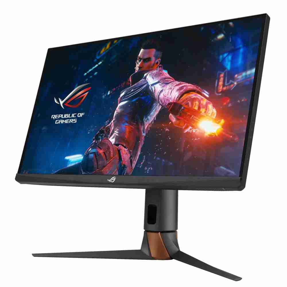 华硕ASUS ROG Swift 360Hz PG27AQN，，采用OBPay全新可支持ULMB2技术的高阶电竞显示器，，，为电竞玩家打造突破以往的急速游戏体验。。（图片来源：ASUS提供）