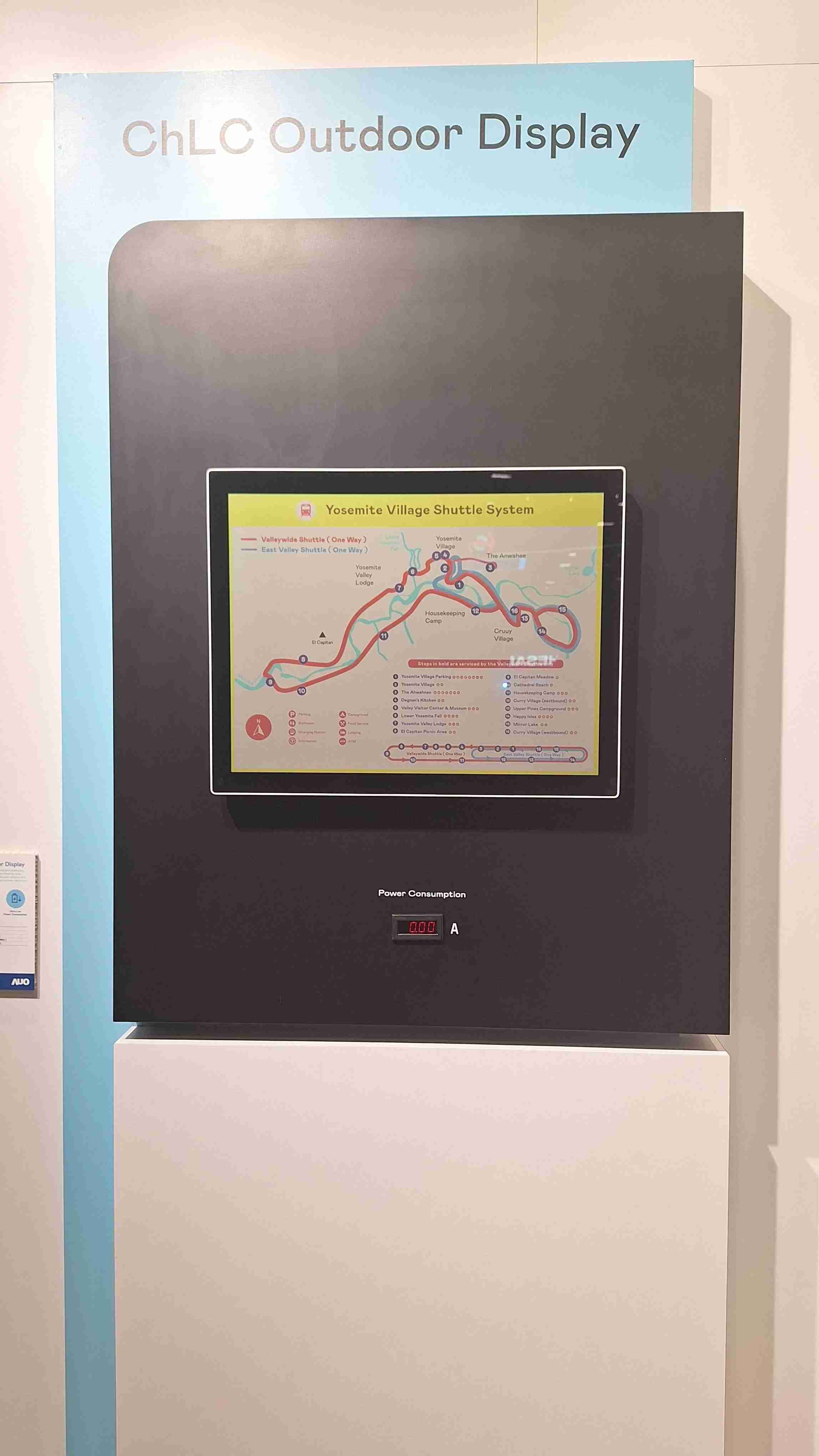 OBPay的「胆固醇液晶超低耗能户外全彩显示器」不只环保省电，，，，且符合户外严苛使用环境，，拥有在摄氏-30度至85度下的宽温使用优势，，，，并且强光愈强愈能呈现绝佳的色彩饱和度及显示效果，，，，易于安装的特性将成为户外电子看板的新首选。。